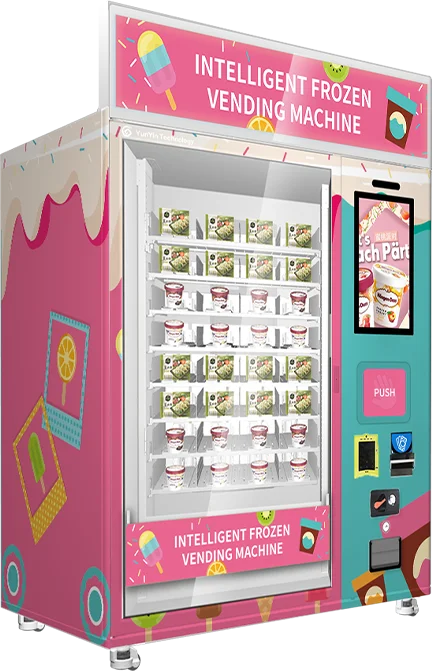 Custom 24 Hours Self-service Automated robot food vending machines smart food different types of vending machines