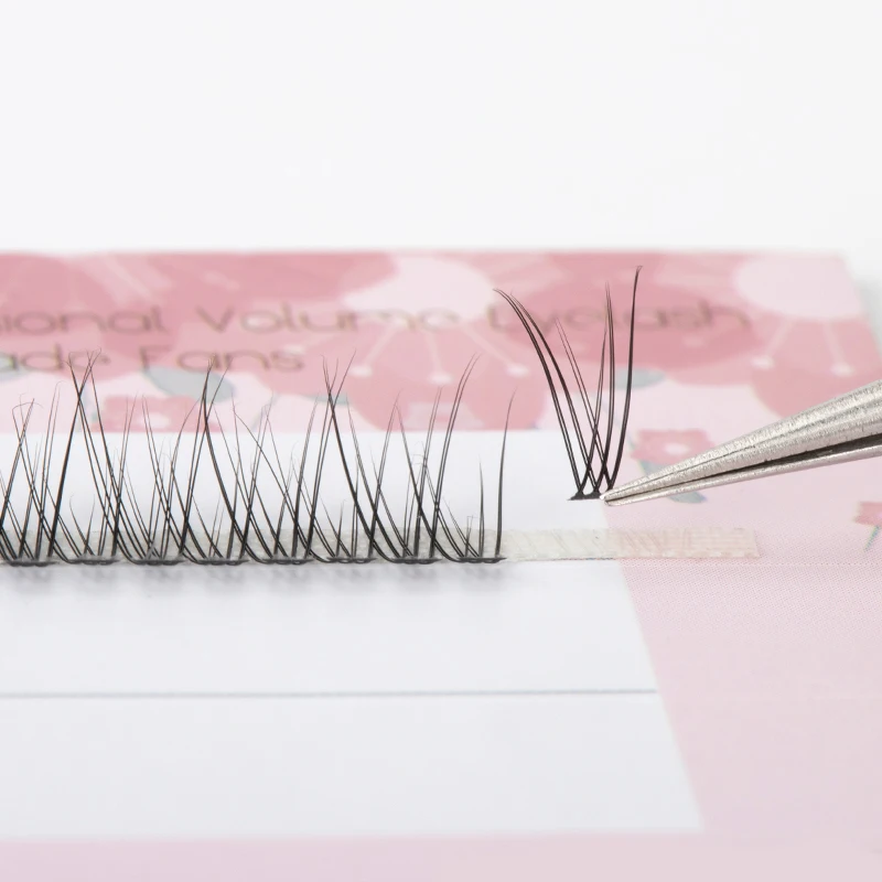 SP EYELASH Heat bonded 10D 0.07mm Faux Mink Cluster Lashes C D Curl Individual Lashes Cluster Flare Eyelashes Extensions