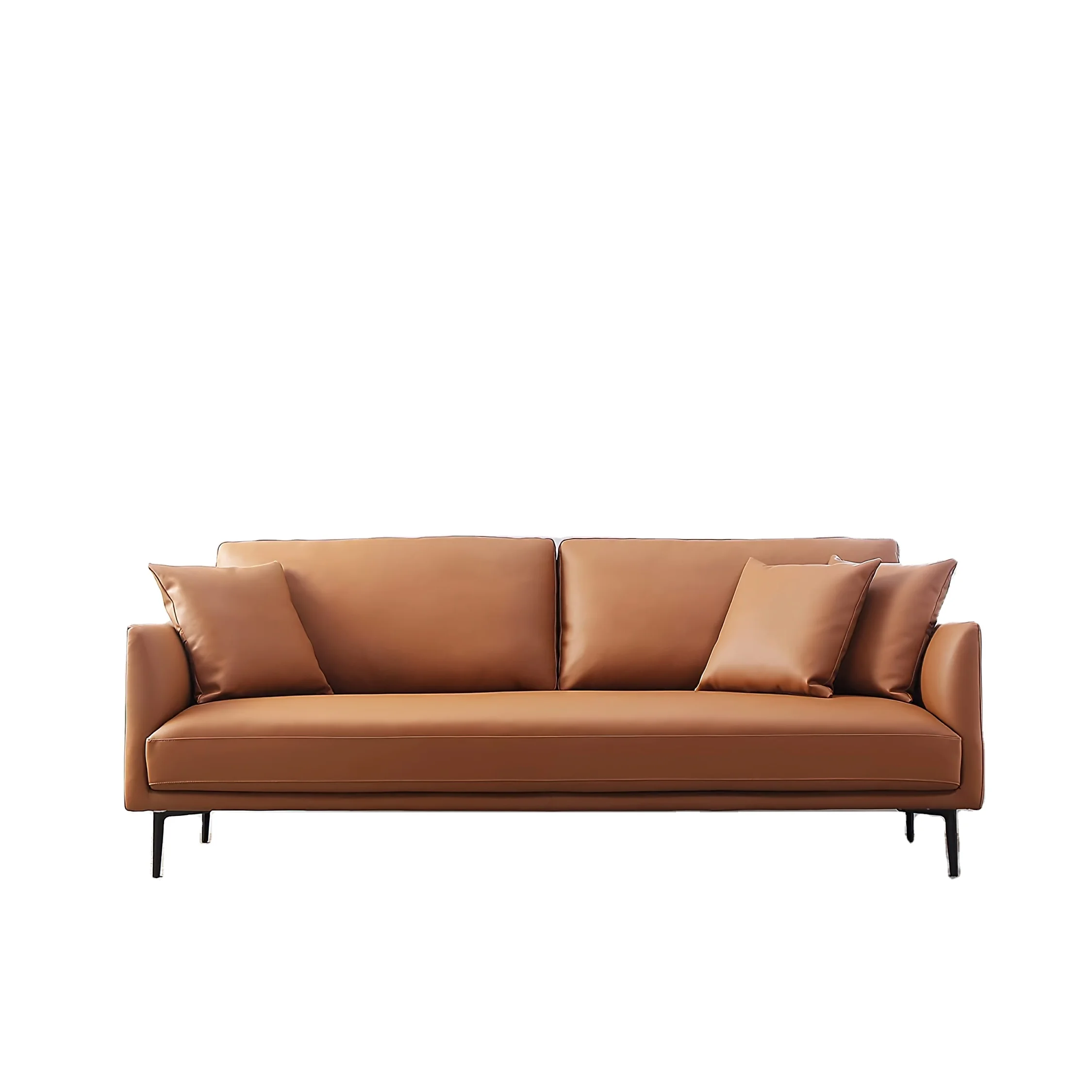 High Quality Fast Delivery Living Room Furniture Sofa Set Luxury Sofa Vintage Style Leather Sofa