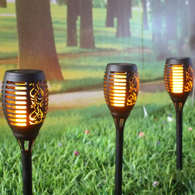 Solar Flame Lamps Led Pathway Garden Light Outdoor IP65 Lawn Lamp Solar Garden Landscape Light