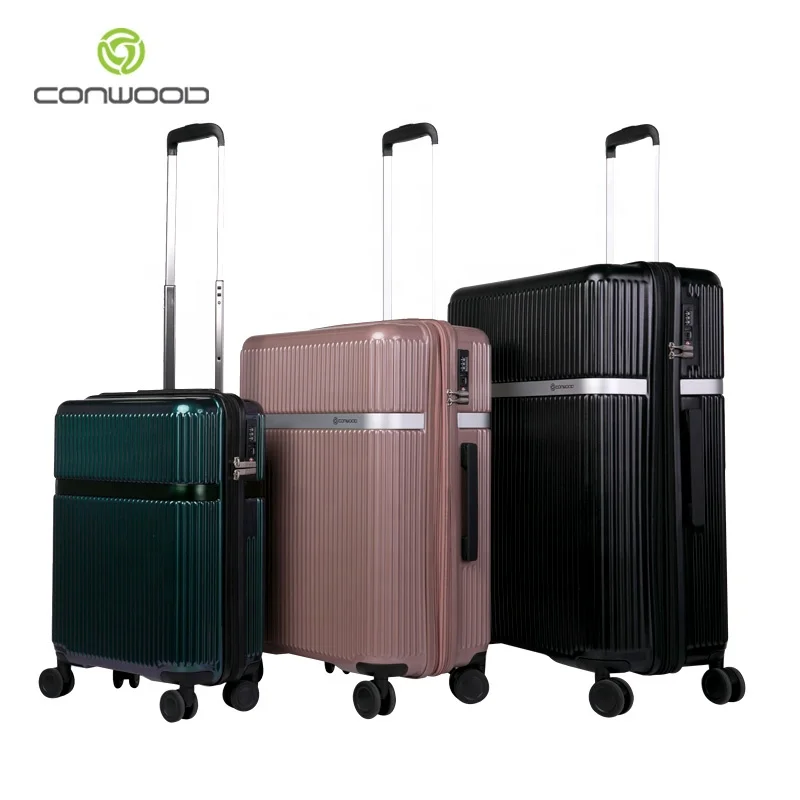 2021 Hot sale 3pcs trolley case CTH1882 luggage set