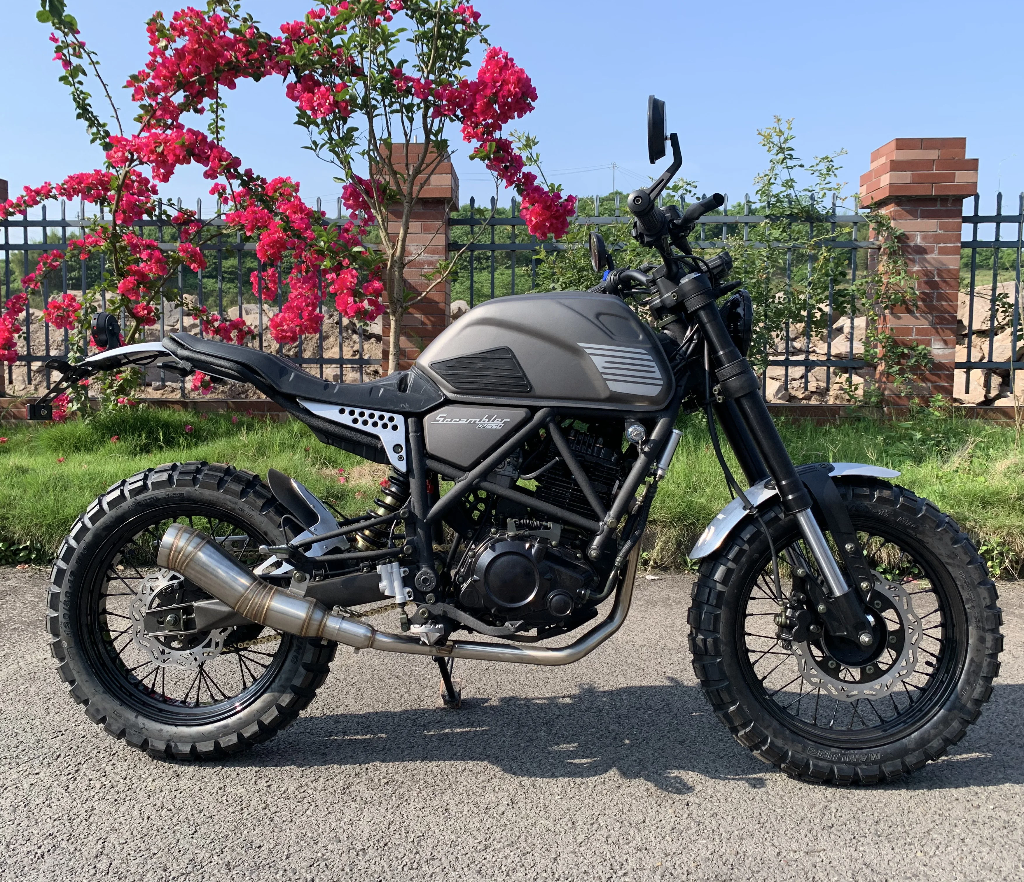 11170155 china motorcycles cheap for sales moto FUEGO scrambler 250 city motorcycle street motorbike new design motorbike