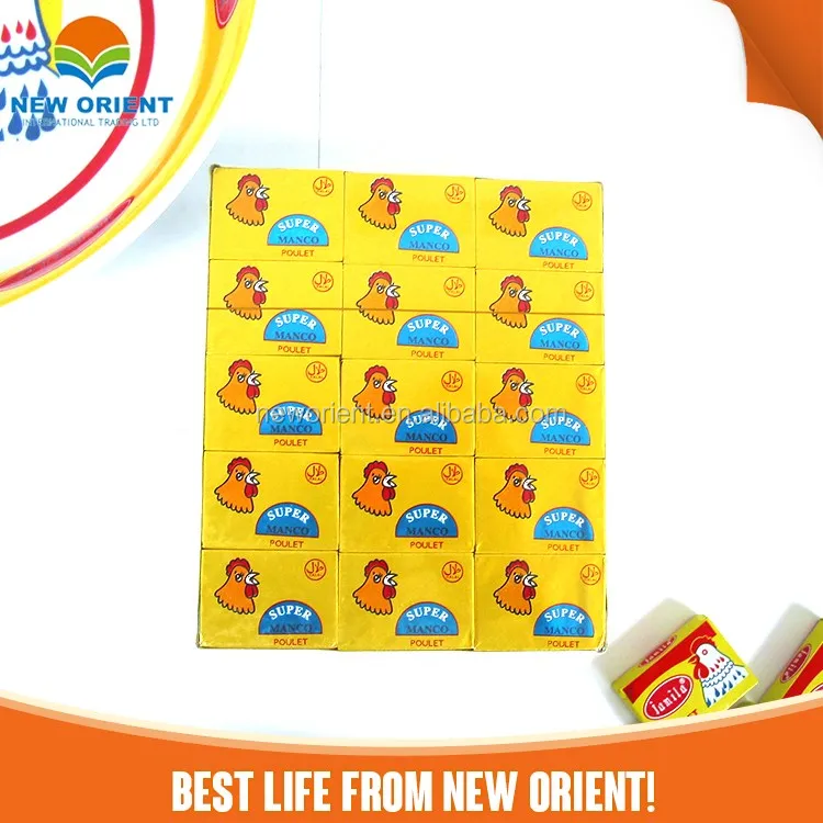 Halal Mix Seasoning Bouillon 10g Cube Mixed Spices Seasonings Chicken Essence Condiment For Halal African Muslim Food Cooking