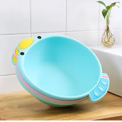 Fancy Cartoon Duck Design Wash Basin Plastic Hand Wash Basin Plastic Hair Wash Basin