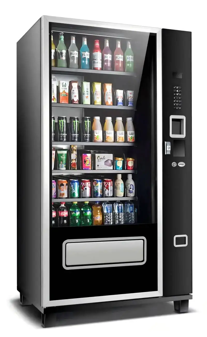 60 Selection Snack and Candy Vending Machine of Snack and Pastries, Candy, and Gum/mints With Cashless Credit/Debit/Mobile Pay