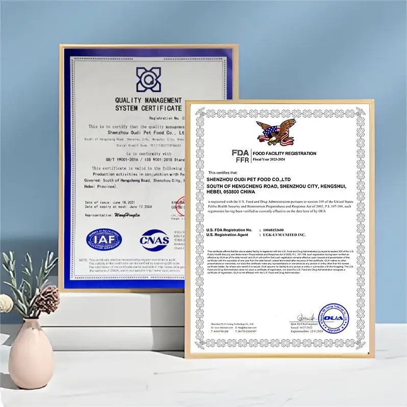 Cheap Factory Wholesale Price High Protein Customization Dry Cat Food Staple Pet Food