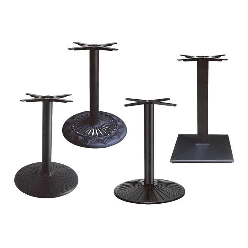 Heavy Duty Metal Furniture Meeting Room Desk Leg DIY Black Cast Iron Industrial Kitchen Dining Coffee Table Legs