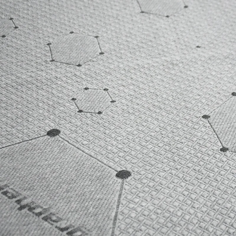 Luxury Anti-static  Graphene Fiber Knitted Mattress Fabric Bedding cover