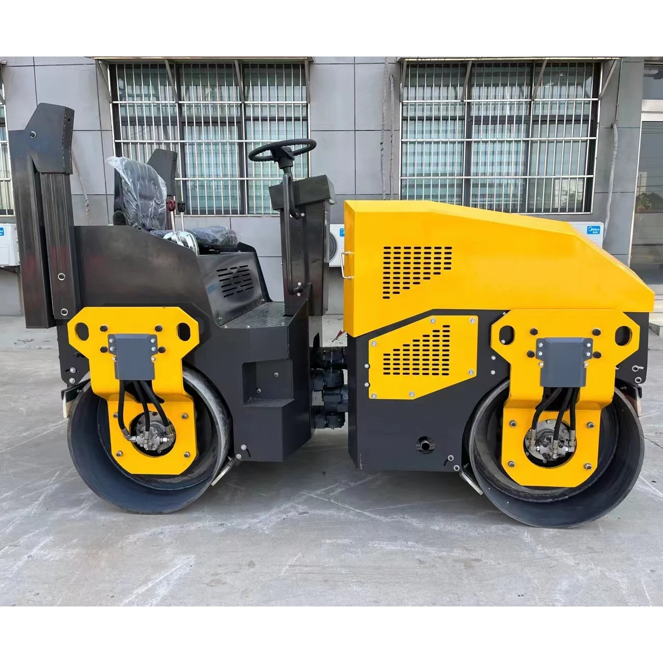 Качественные дорожные ролики для продажи Гладкий барабан полиуретановое колесо высокочастотные вибрационные варианты