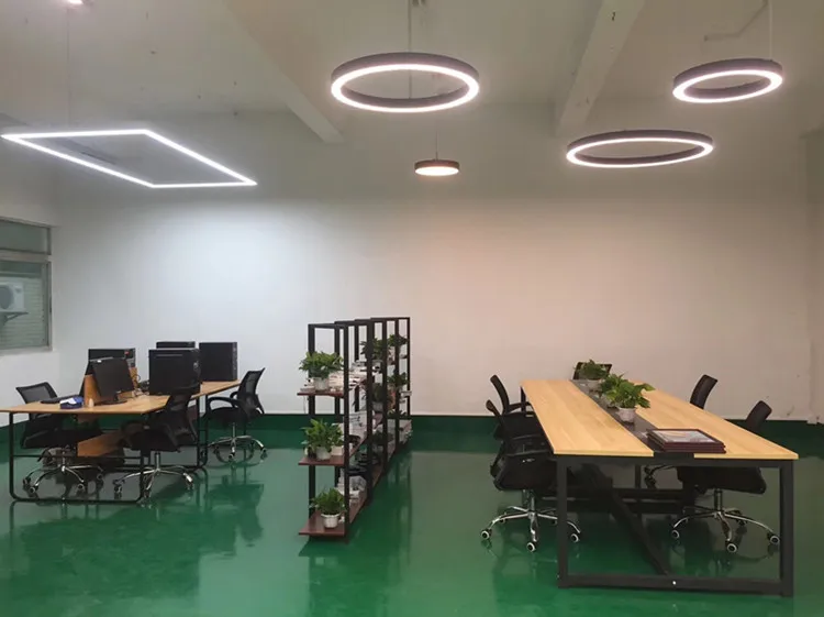 Factory Supply Aluminum round led linear light for Home Office Lighting