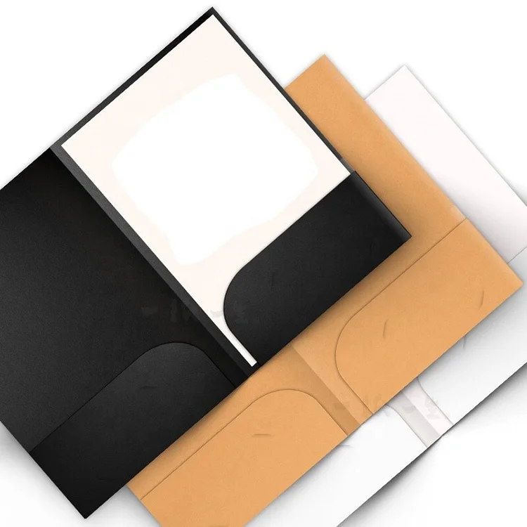 
Simple design office report A4 paper types of kraft paper file folder 