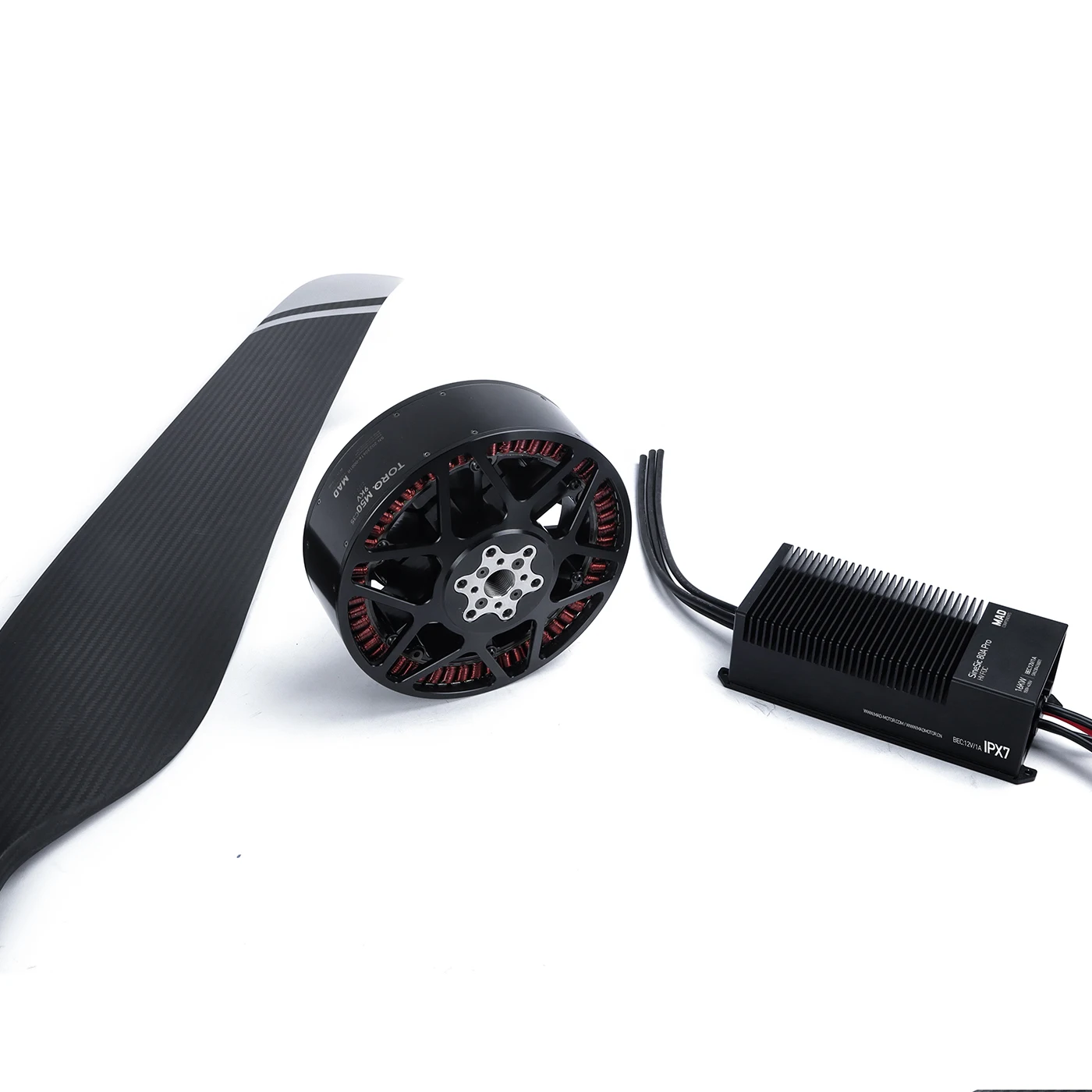 HB40-57X19 Hummingbird electric motor for large-scale multi-rotor/e-VTOL drones capable of carrying heavy loads