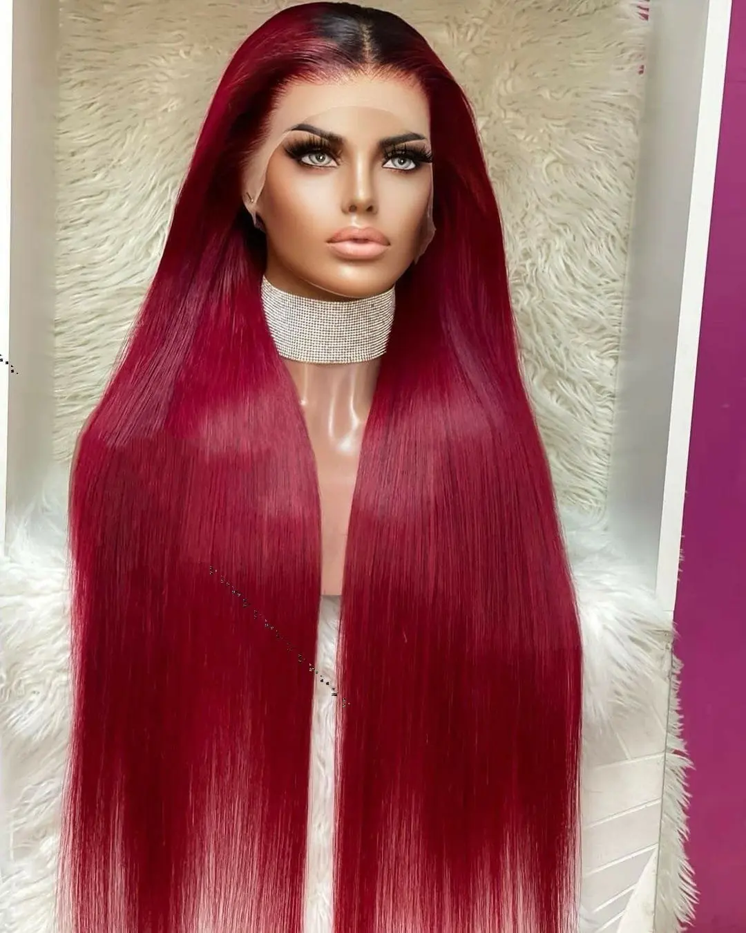 Human Hair Transparent Hd Full Lace Wig,With Baby Hair Hd Highlight Lace Front Wig,Virgin Glueless Ombre Piano Color Lace Wigs