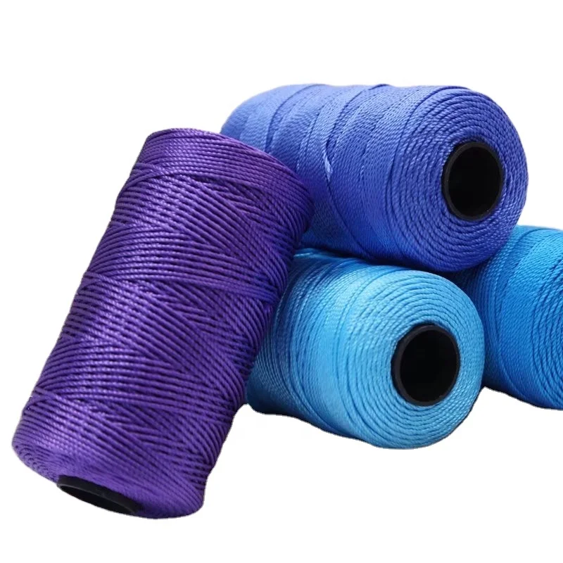 Hot Sale 120g 51colors Yarn 3ply Bright Nylon Knitting Polypropylene Yarn PP Yarn for Knitting
