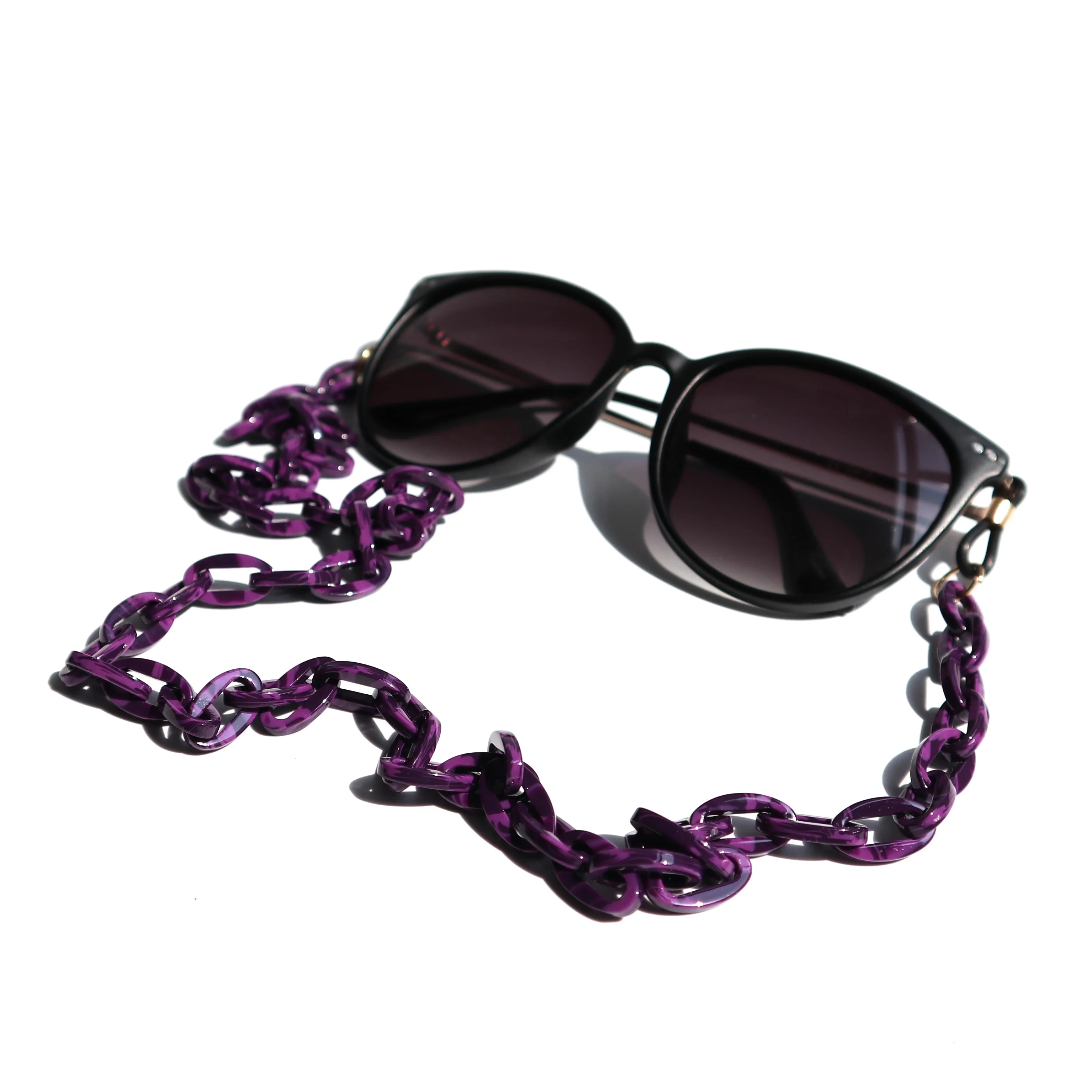 
Acetate Chains Glasses Cords In Stock Luxury Glasses Chain for Adult Eyeglasses Chain Manufacturer Selling Acetate Accessory 