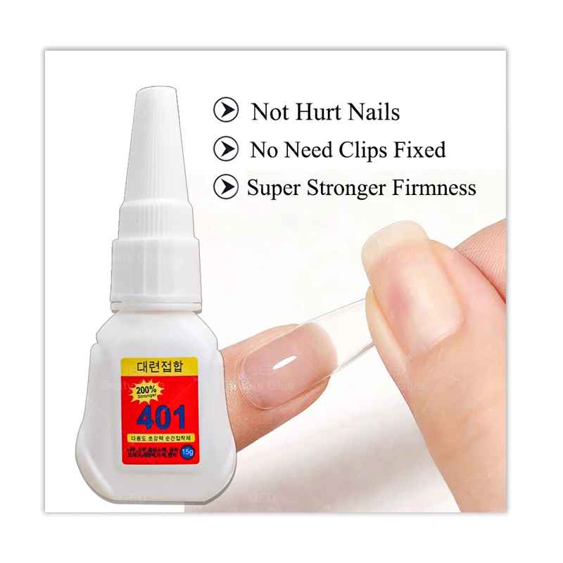 Environmentally Friendly and Efficient Quick Drying Base Nail Glue Suitable for All Nail Types Including Sensitive