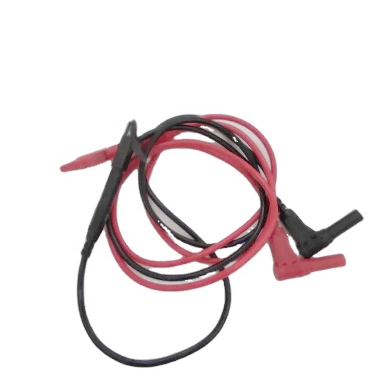 TL122 1 м Ультра-мягкий силиконовый 13AWG 2,5 квадратный мультиметр TWAC003 защищенный зажим «крокодил» низкого сопротивления зажимы типа «крокодил» (тестовая линейка