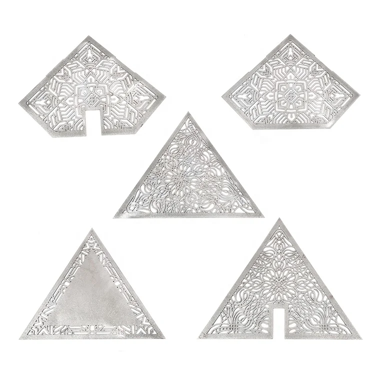 Oem Custom Laser Cutting Parts Precision Steel Metal Laser Cut Plate for Home Incense Burner Design