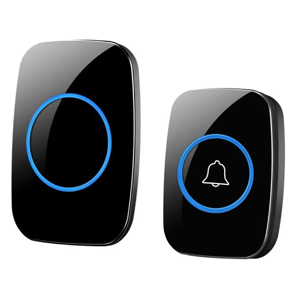 Wireless Waterproof Doorbell 300m Range Plug Home Intelligent Door Bell Chime