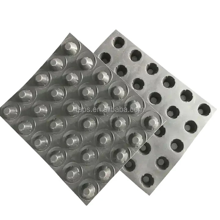 factory price Hdpe Plastic Dimpled Drain Board Dimple Drainage Sheet