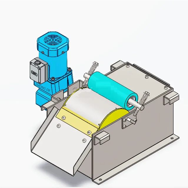 ZhongDe Special Direct Sales  Wet Drum Magnetic Separators For Grinder
