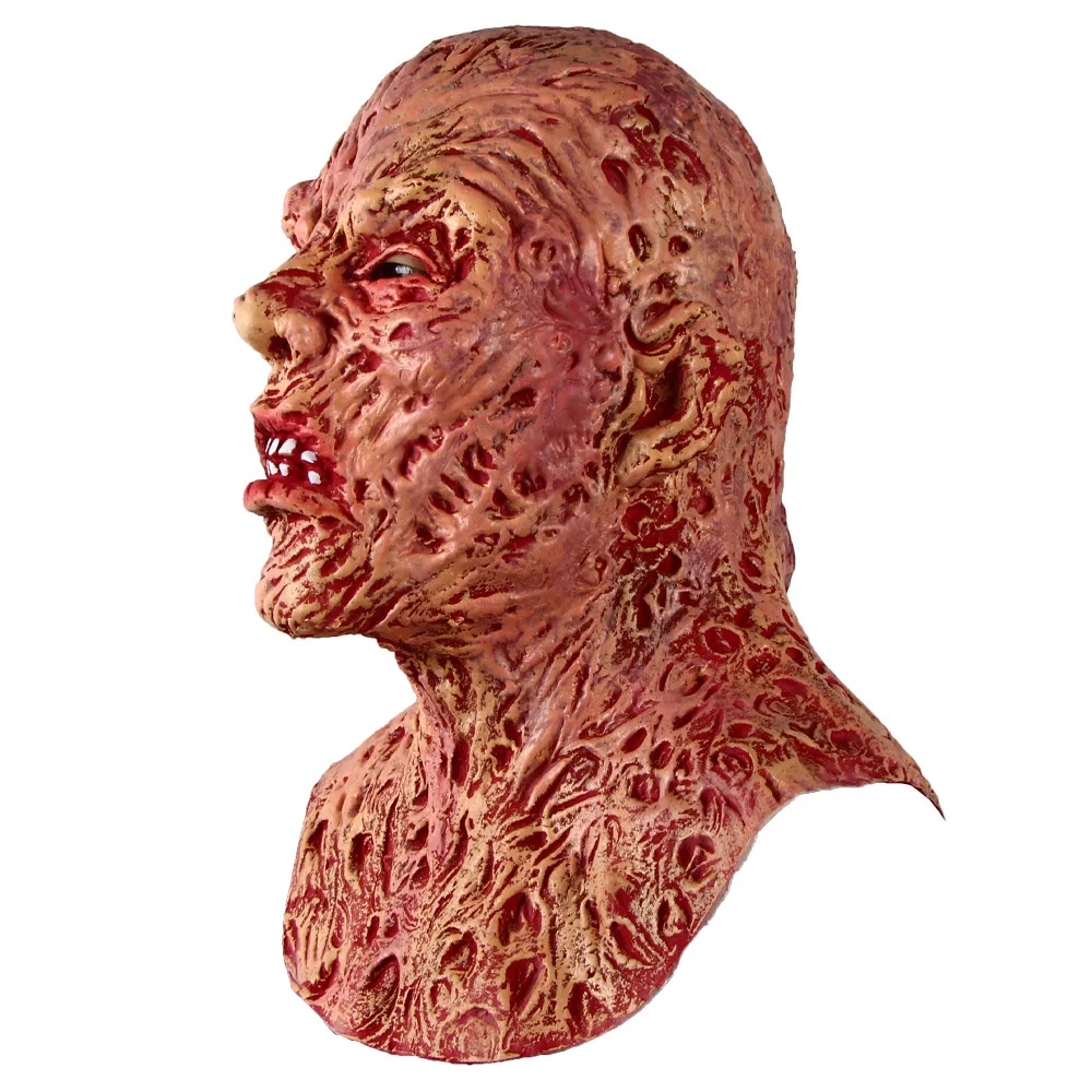 Film And Television Halloween Horror Movie Latex Human Face Ghost Headgear Jason Freddy Mask