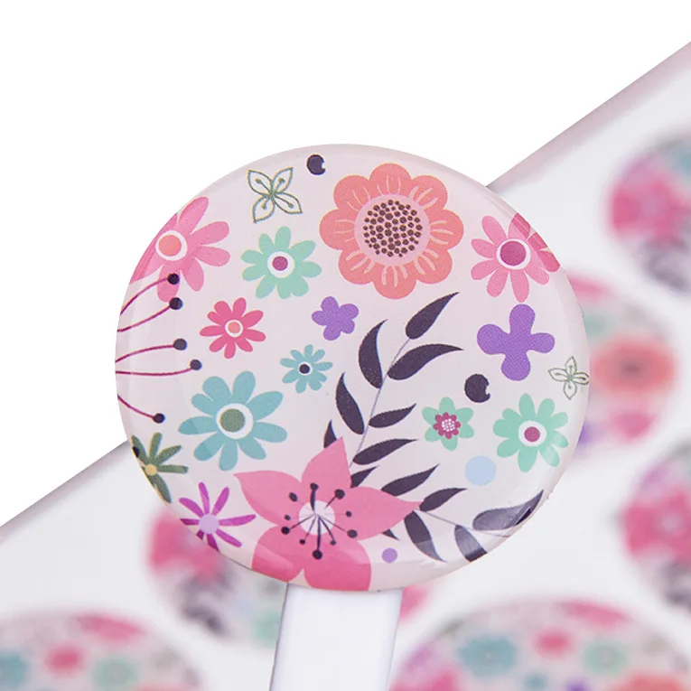 
Wholesale flat sheet Custom logo 3d Adhesive Waterproof PCustom 3d Adhesive vinyl sticker epoxy sticker drop glue label sticker 