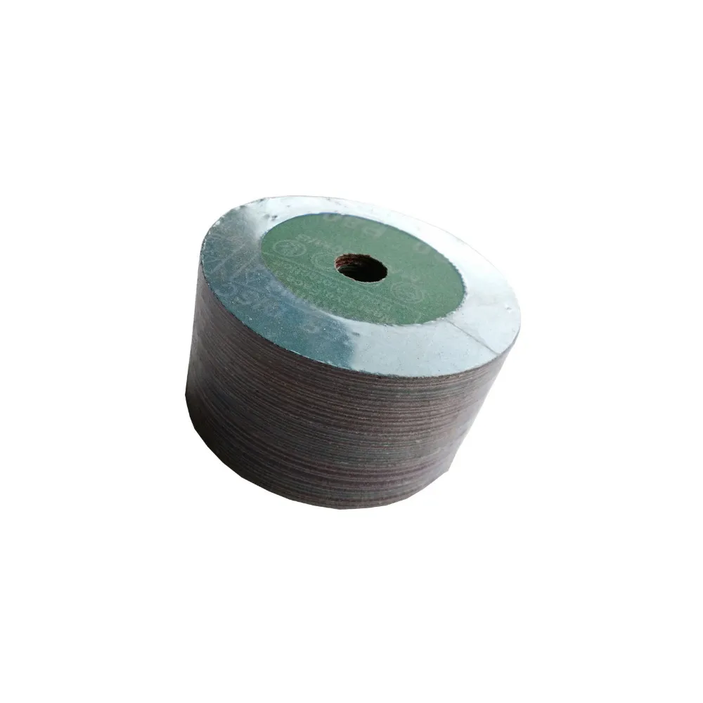 Black fiber disc High quality 115mm 125mm 180mm fiber disc Silicon Carbide fiber disc with round or cross hole for grinding