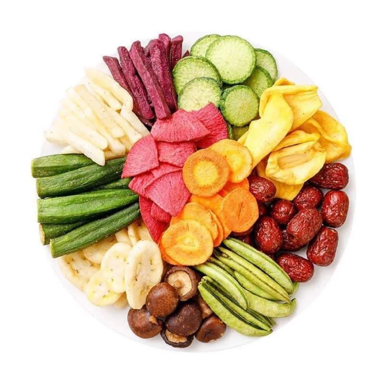 
Crispy Vegetables Dried Snacks 250g. 