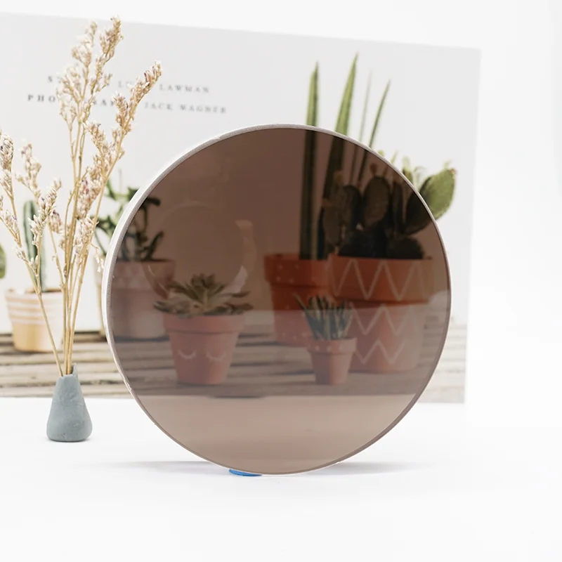 maat manufacturer 1.56 SF CB photo brown super impact cheap optical lens