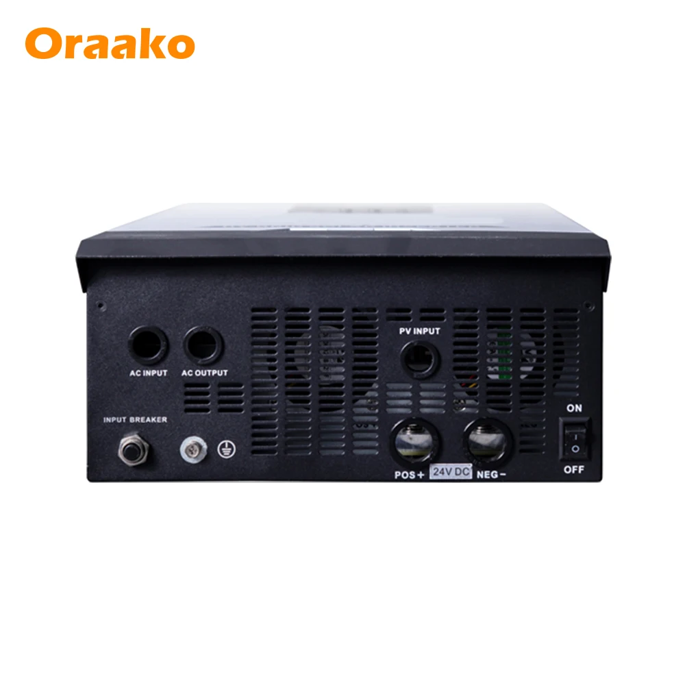 Oraako 1000W 3Kw 15Kw Custom Hybrid Solar Panel 100A Hybrid Solar System Inverter That Can Work Without Batteries Turkey