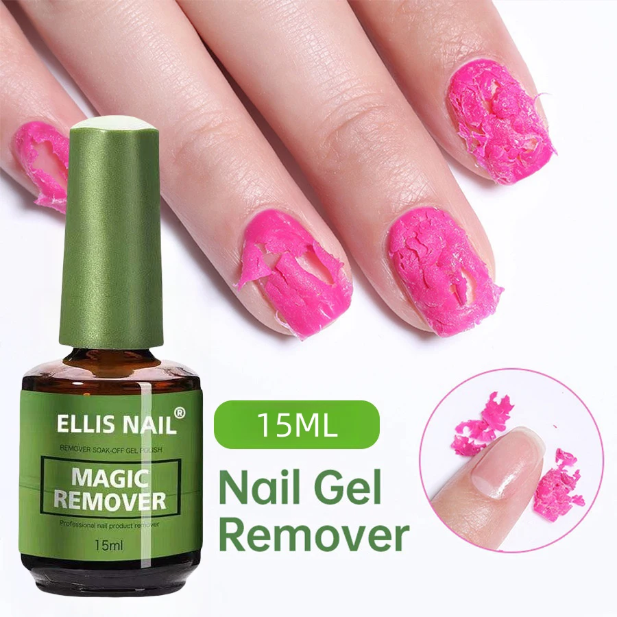 Hot Sale UV Gel Nail Polish Remover 15ml Professional soak off Magic Nail Remover Gel