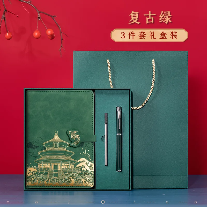 2024 Promotional Wholesale Printed Customizable a4 a5 paper notebook Custom Logo Hardcover PU Leather Notebook with Binding