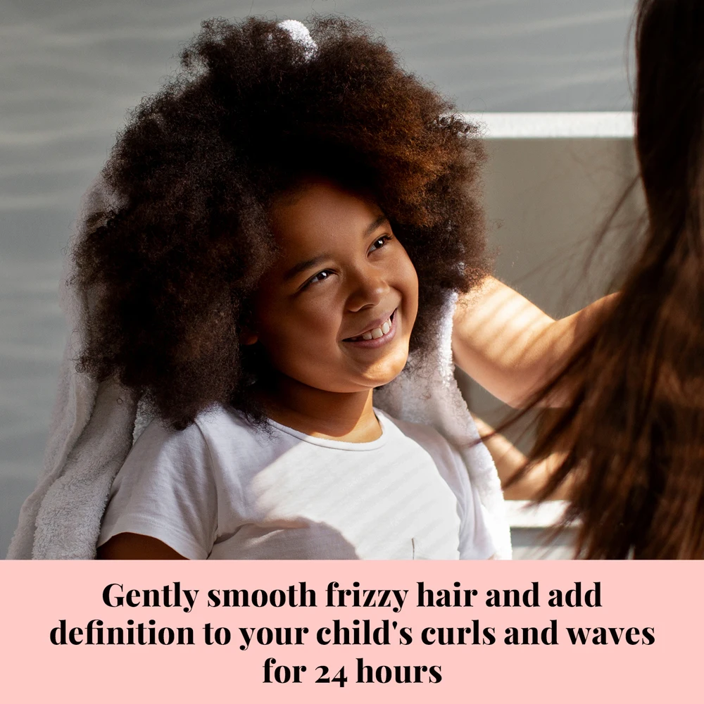 Фирменная торговая марка 2 в 1 масло ши влажный черный органический дети оставляют кондиционер для африканских вьющихся волос