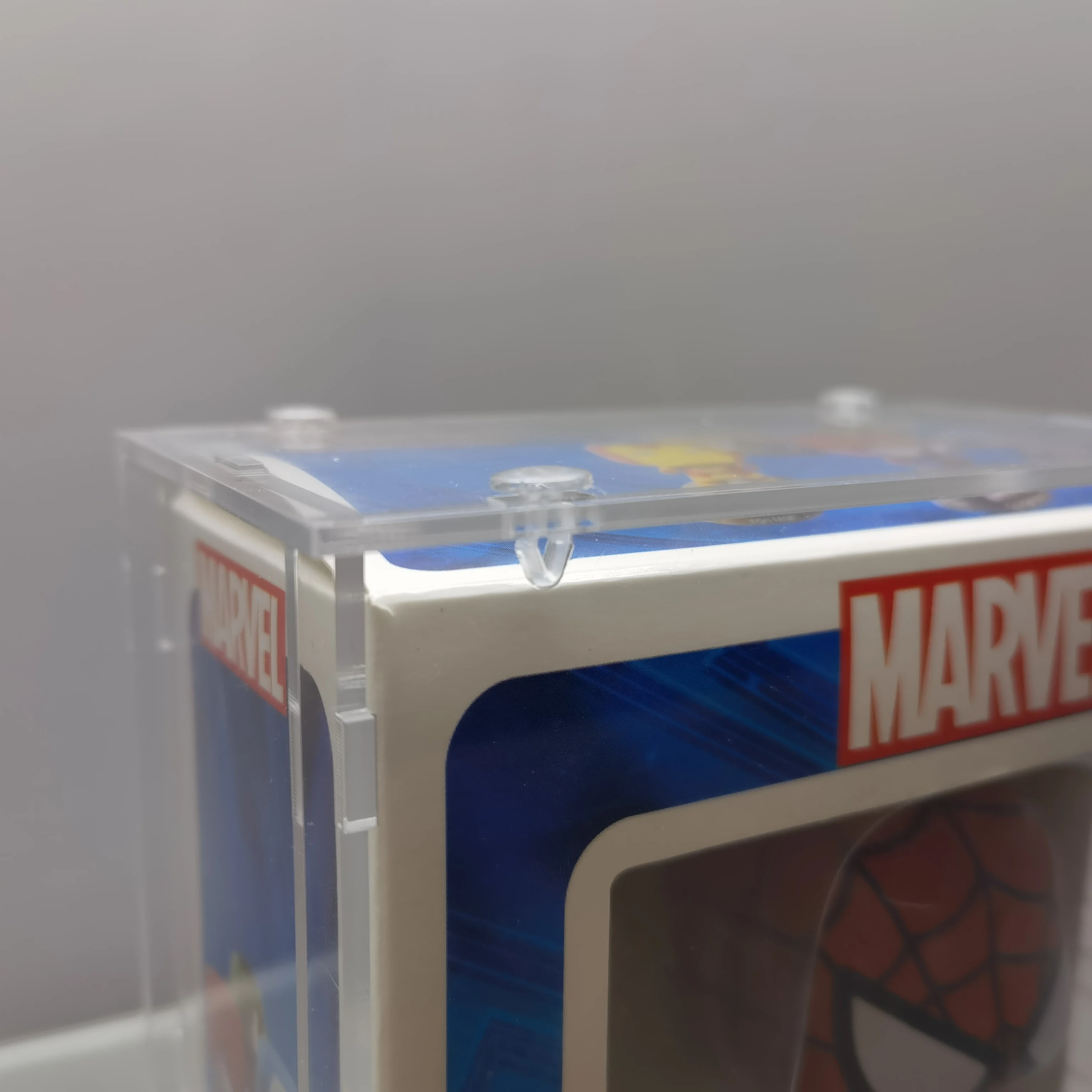 Clear Acrylic Display Case Assemble Countertop Box Cube Organizer Stand Dustproof Protection Showcase for Action Figures Toys