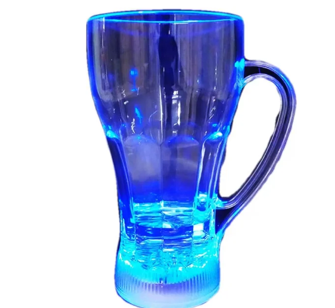 2021 new  Party Supplies Decorations flashing cup Custom plastic Logo  LED  party led drink cup