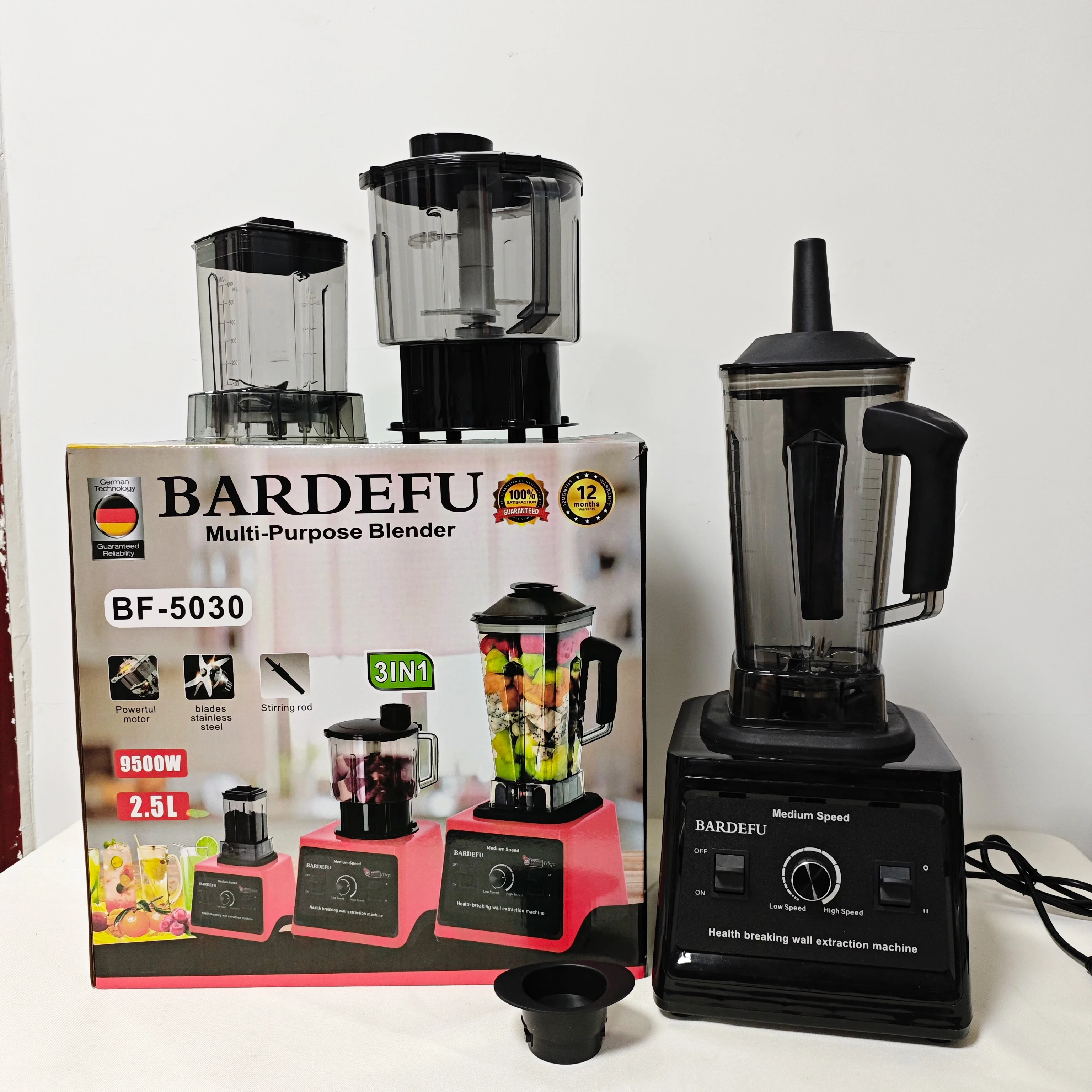 3in1 Stainless steel meat grinder multifunctional home kitchen appliances electric fruit smoothie food juicers mixer blenders