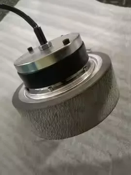 48v1000w 150Nm slow speed 9.5 inch geared brushless wheelbarrow hub motor WITH electromagnetic brake