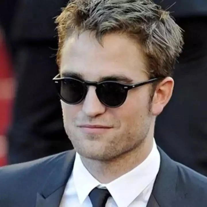 Солнцезащитные очки унисекс, стильная небольшая круглая Антибликовая Классическая оправа с рисовой оправой, полная оправа, для мужчин и женщин