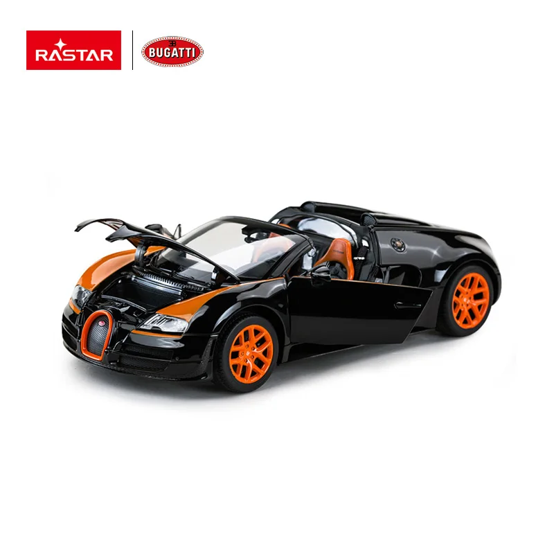 Licensed car BUGATTI 1:18 car model Rastar diecast model metal car toys for kids