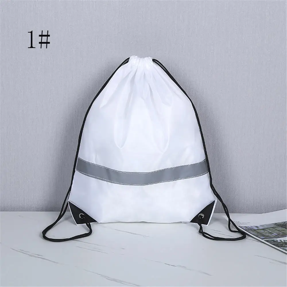 Portable Sport Fitness Travel Outdoor Backpack Drawstring Bag Waterproof Gym Drawstring Sack Riding Backpack Gym Shoulder Bag