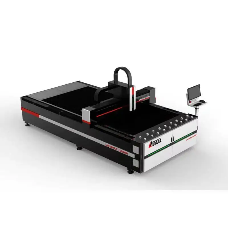 3000w Steel sheet metal fiber laser cutting machine for Stainless Aluminum