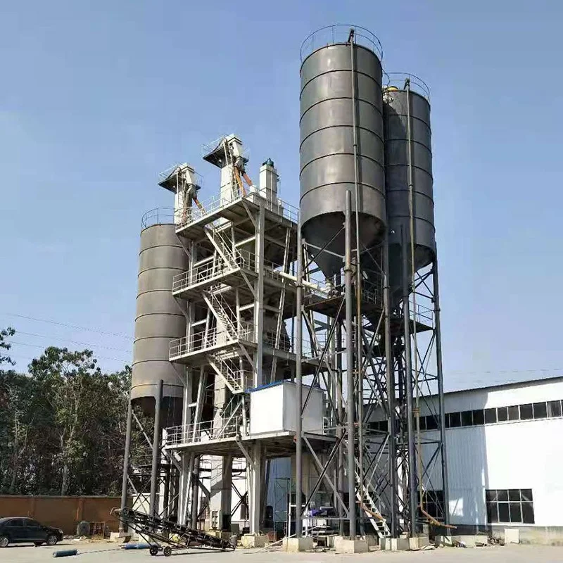  The latest foreign gypsum mortar production line Putty powder complete set of