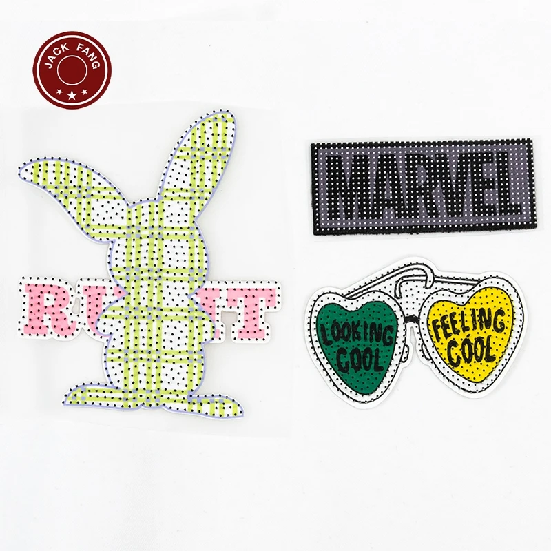 Wholesale Baby Clothes Iron On Heat Transfer Printed  3D Silicone Heat Transfer Printing For Garment