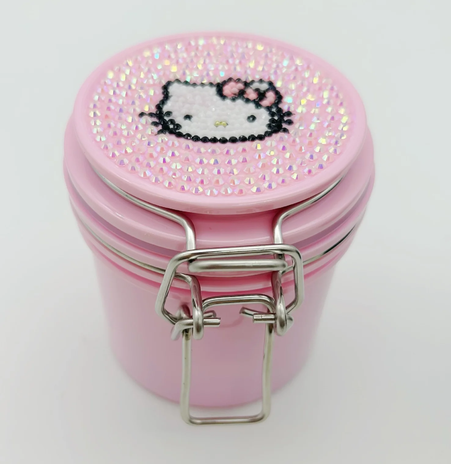 diamond bling HK Eyelash Glue Storage tank Lash Adhesive With Hygrometer Professional Manufacture eyelash extension supplies