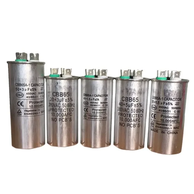 CBB65 oil filled capacitor with CE,CCEE,TUV certificate