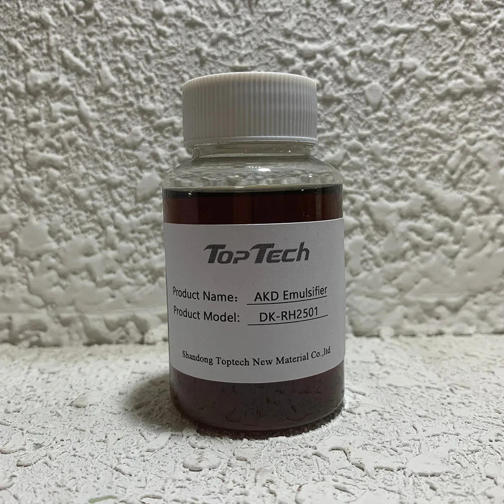 AKD High Polymer Emulsifier for akd mulsifier surface sizing agent with high purity