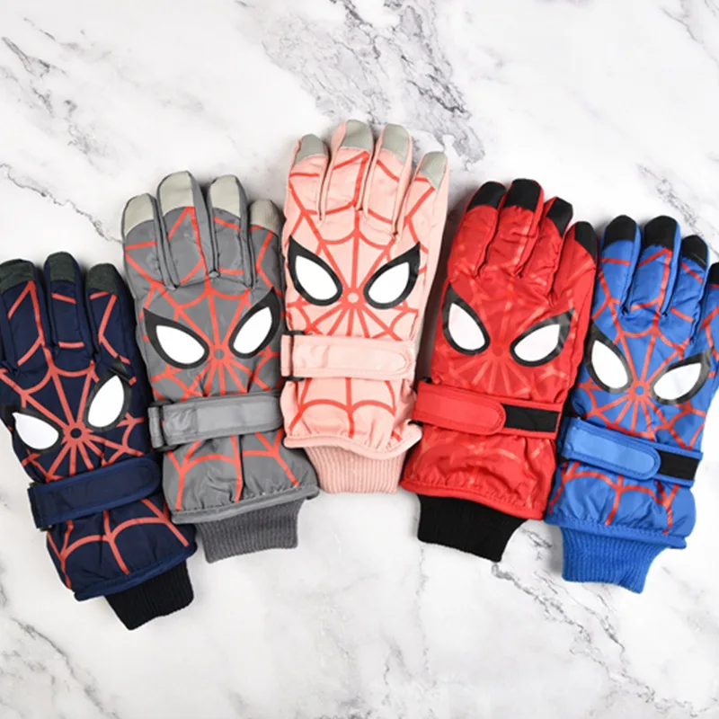 Touch Screen Ski Gloves For Men And Women Winter Weatherproof, Padded Cotton, Warm Outdoor Cycling Gloves