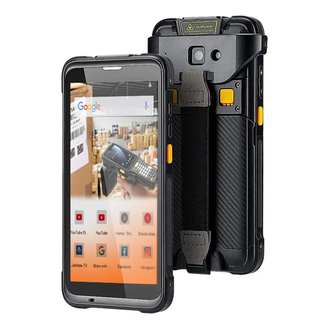 IP67 Android industrial pda with android handheld rugged pda 4g wifi nfc rfid hand held  pda barcode scanner