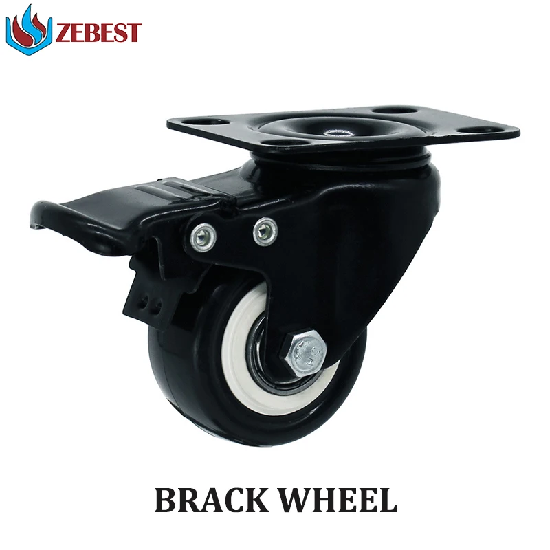 1 5/2/3/3. Промышленное колесико 5/5 дюймов с тормозом для печей или гриля